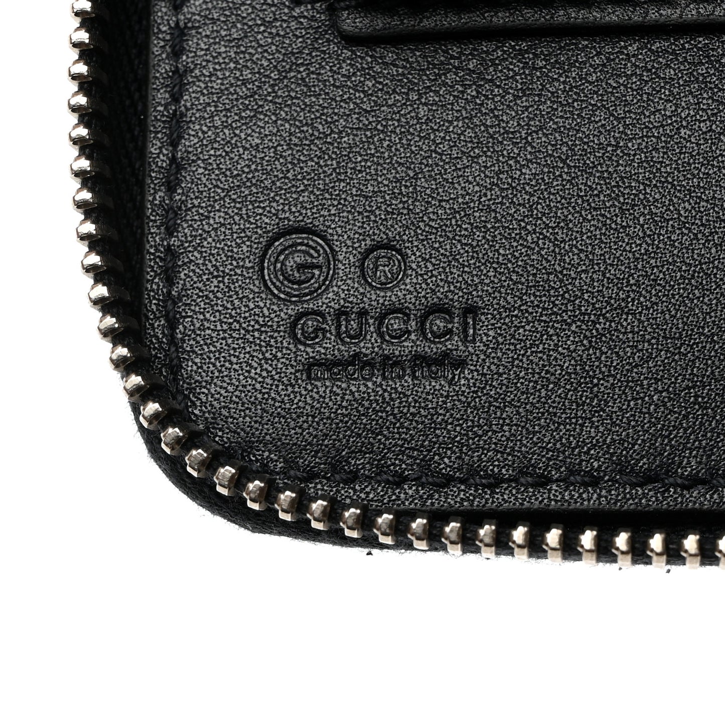 Microguccissima Zip Around Top Handle Travel Wallet Testa di Moro