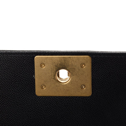 Chanel Caviar Quilted New Medium Boy Flap Black 13 of 15