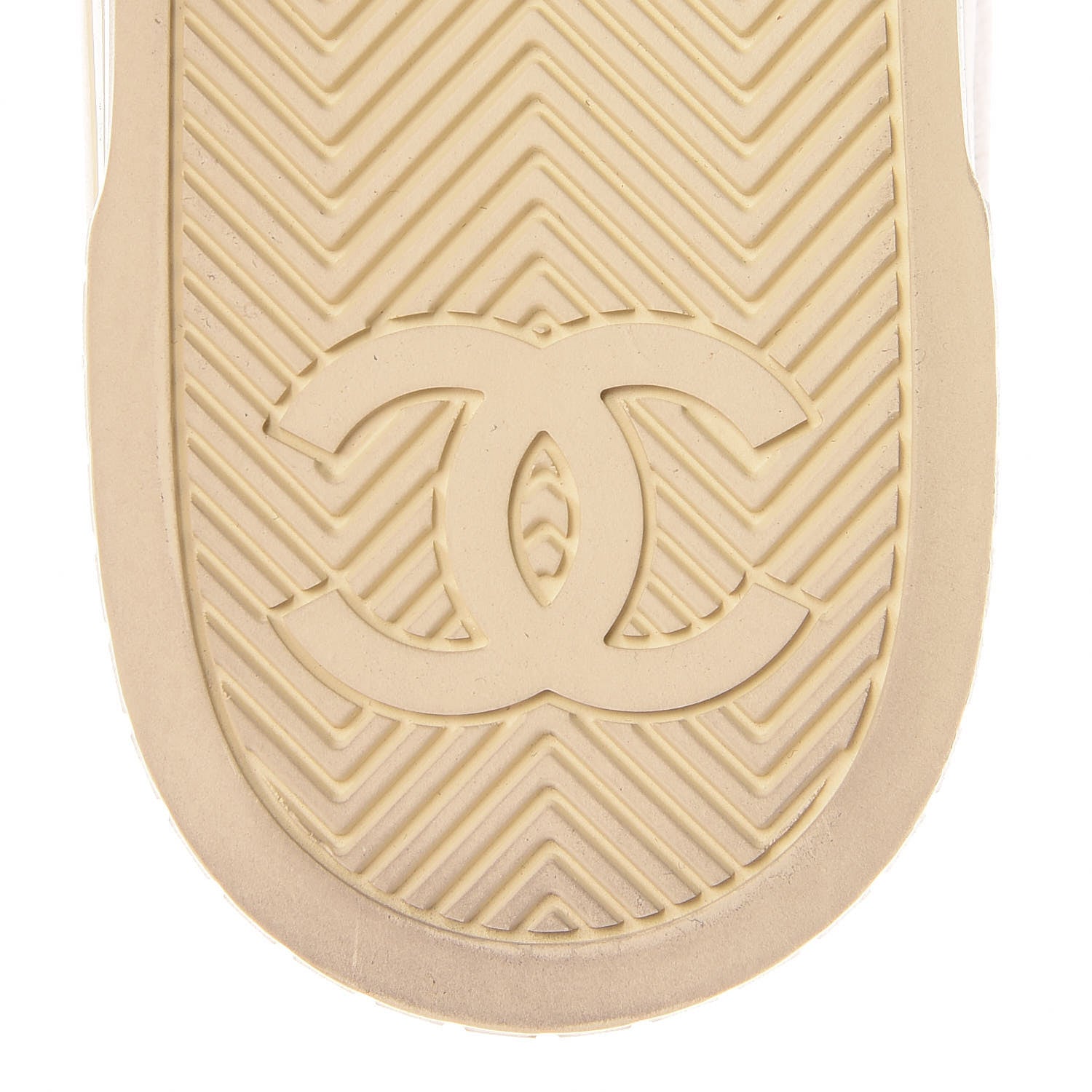 Chanel Crepe Suede Lace Up Espadrilles 38 Beige 7 of 16