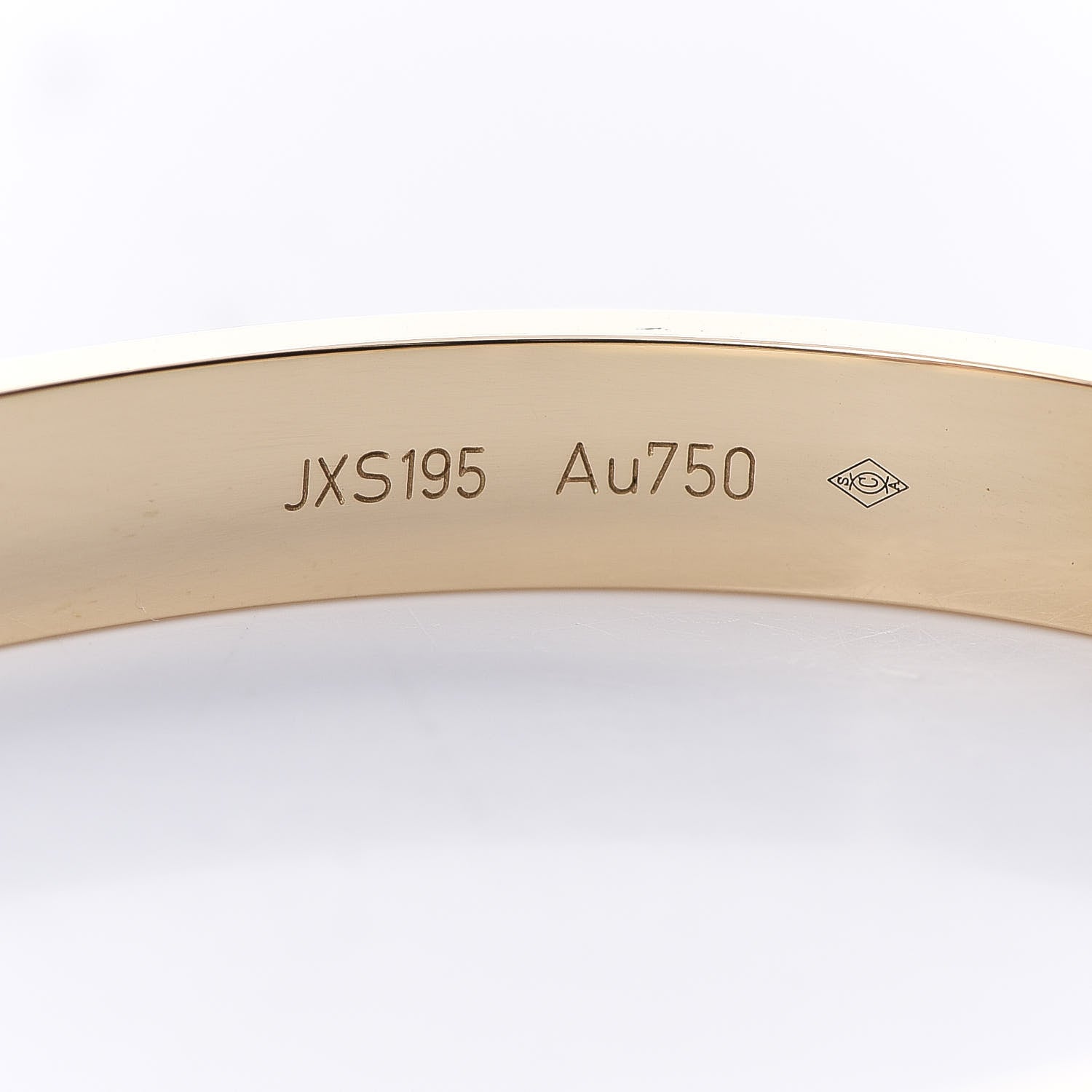 Cartier 18K Yellow Gold LOVE Bracelet 17 4 of 6