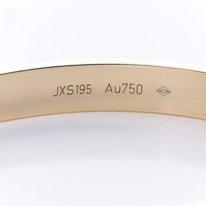 Cartier 18K Yellow Gold LOVE Bracelet 17 4 of 6