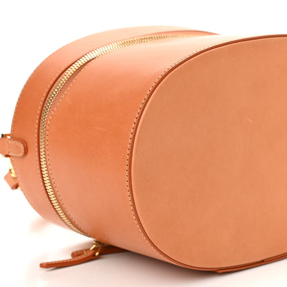 Mansur Gavriel Calfskin Train Case Crossbody Cammello 8 of 13