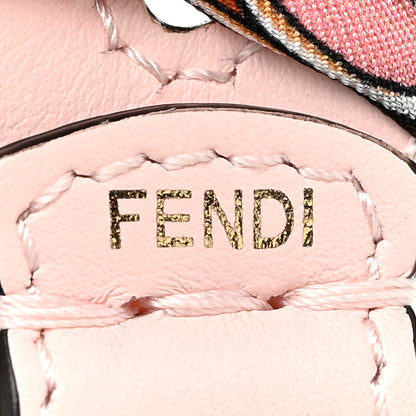 Fendi X JOSHUA VIDES Silk Calfskin Strap You Pink Multicolor 4 of 5