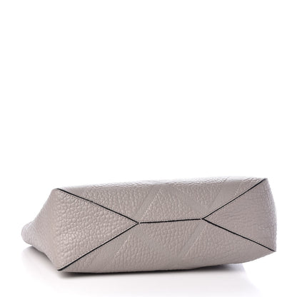 Burberry Heritage Grain Check Embossed Medium Dewsbury Tote Pale Grey 5 of 8
