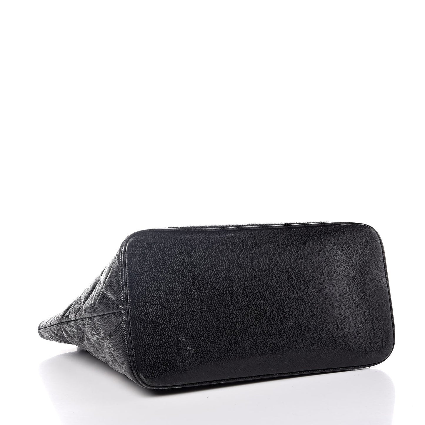 Caviar Quilted Medallion Tote Black
