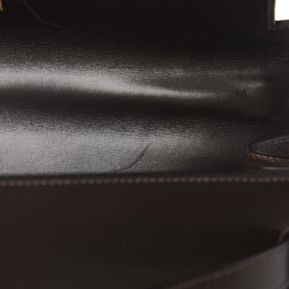 Hermes Box Kelly Sellier 32 Chocolate 17 of 18