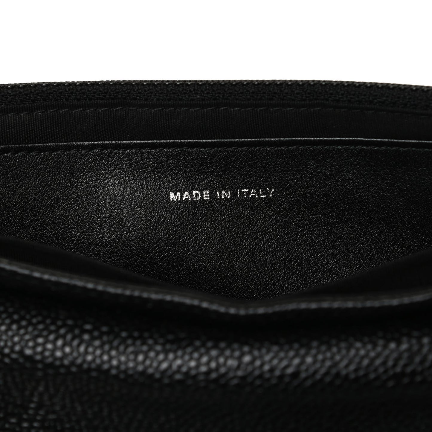 Caviar Half Moon Wallet On Chain WOC Black