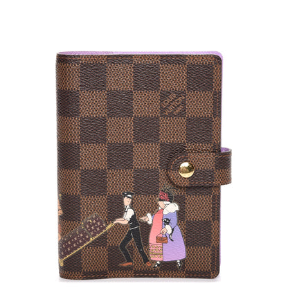 Louis Vuitton Damier Ebene Illustre Small Ring Agenda 1 of 6