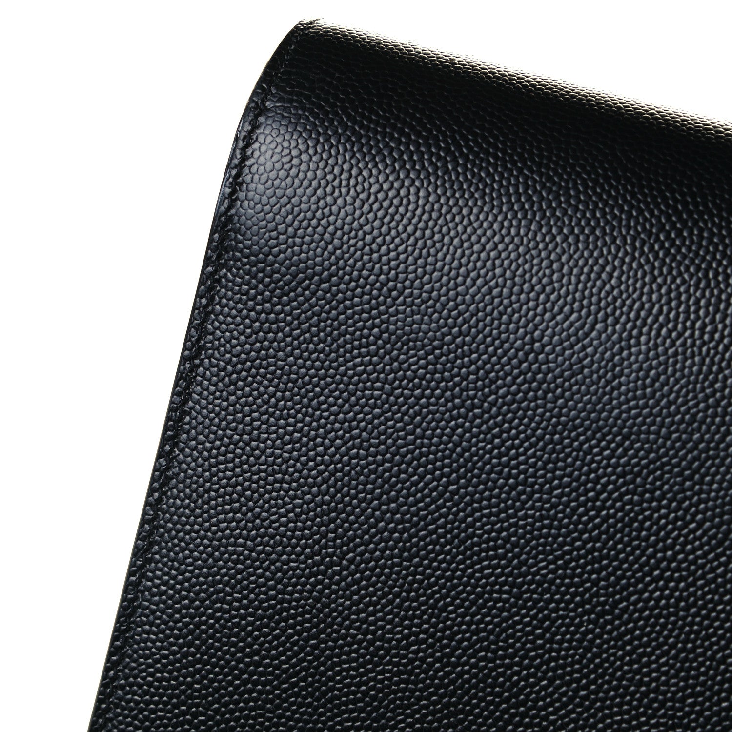 Saint Laurent Grain De Poudre Classic Monogram Kate Clutch Black 11 of 12
