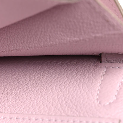 Hermes Evercolor Kelly To Go Wallet Mauve Pale 7 of 12