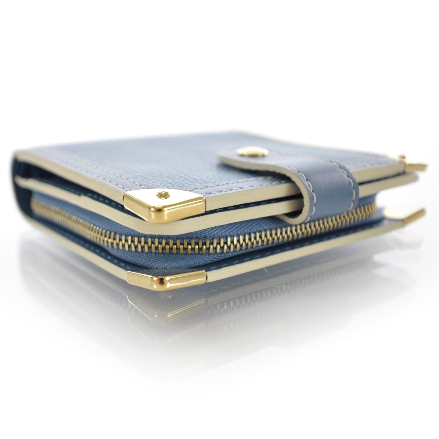 Suhali Compact Zipped Wallet Blue