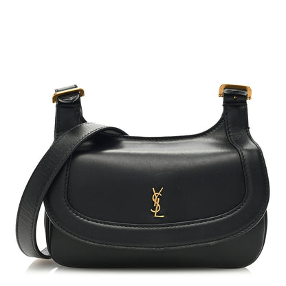 Saint Laurent Smooth Calfskin Small Charlie Shoulder Bag Black 1 of 9