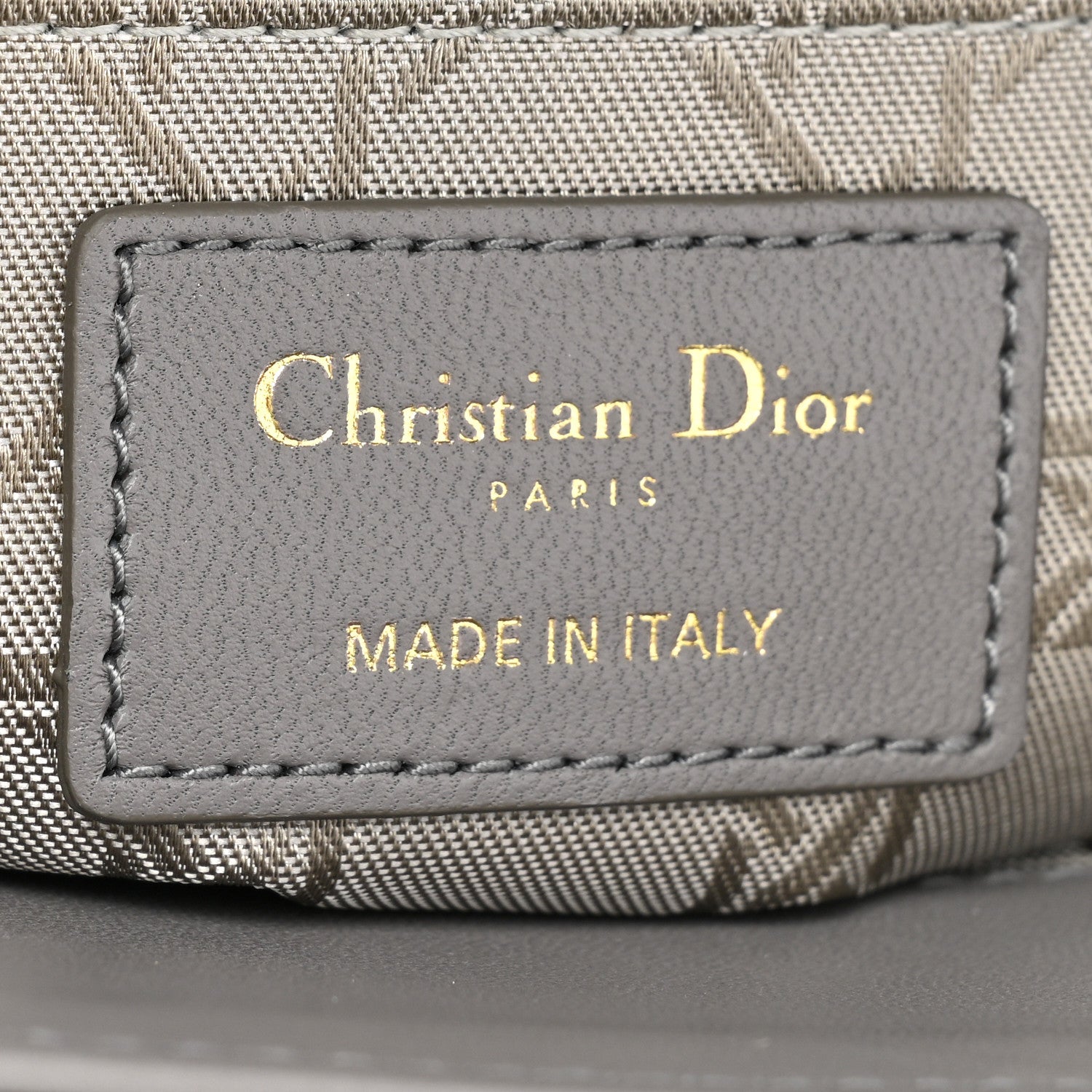 Christian Dior Lambskin Cannage Small My ABCDior Lady Dior Grey 6 of 9