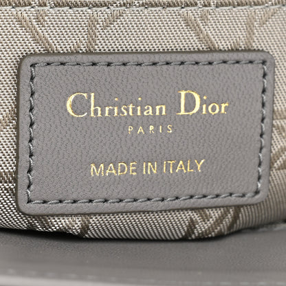 Christian Dior Lambskin Cannage Small My ABCDior Lady Dior Grey 6 of 9