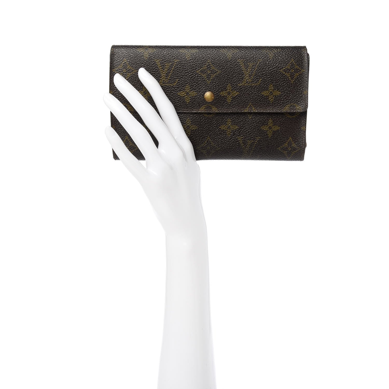 Louis Vuitton Monogram Porte Tresor International Wallet 2 of 8