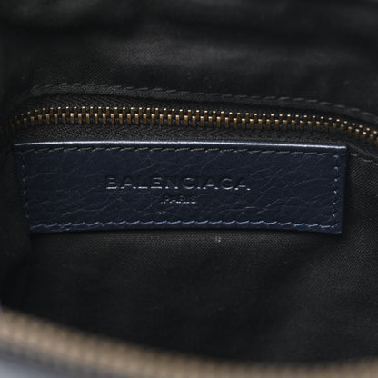 Balenciaga Agneau Classic Hardware Flat Crossbody Bleu Obscur 21 of 37