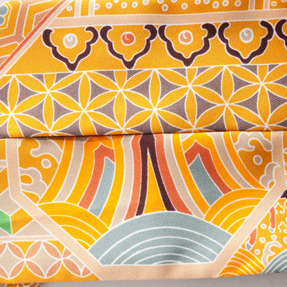 Hermes Silk Collections Imperiales Twilly Bouton D'Or Miel Vert 6 of 6