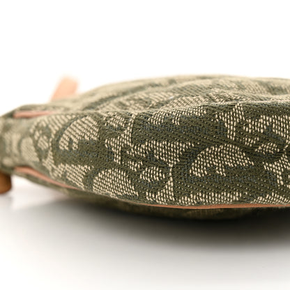 Christian Dior Monogram Mini Saddle Pochette Green 9 of 10