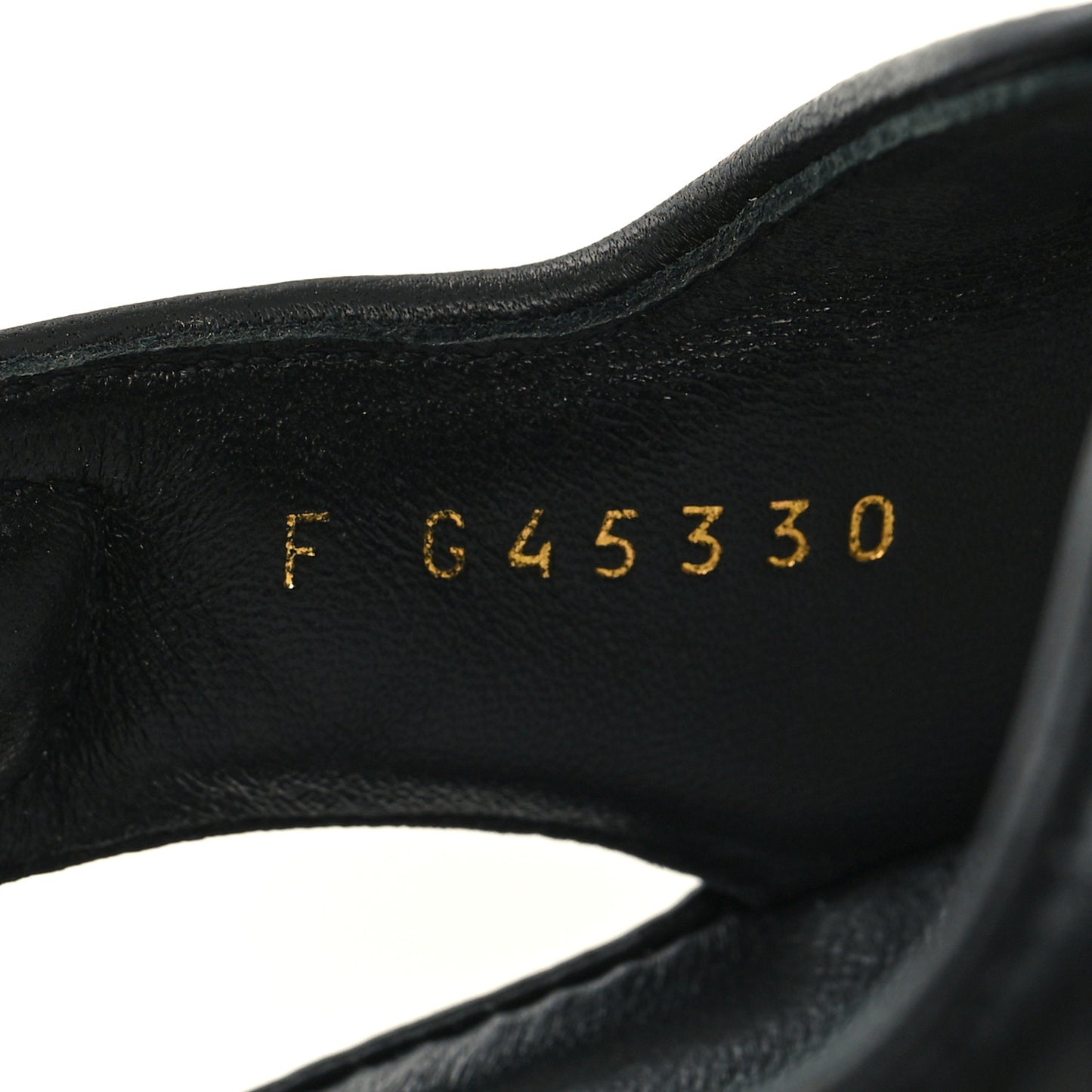 Lambskin Velcro CC Crystal Pearl Bow Dad Sandals 41.5 Black