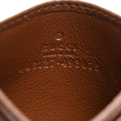 Gucci Azalea Calfskin Matelasse Diagonal GG Marmont Card Holder Cuir 6 of 7