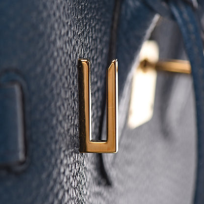 Hermes Togo Birkin 35 Bleu De Prusse 22 of 31