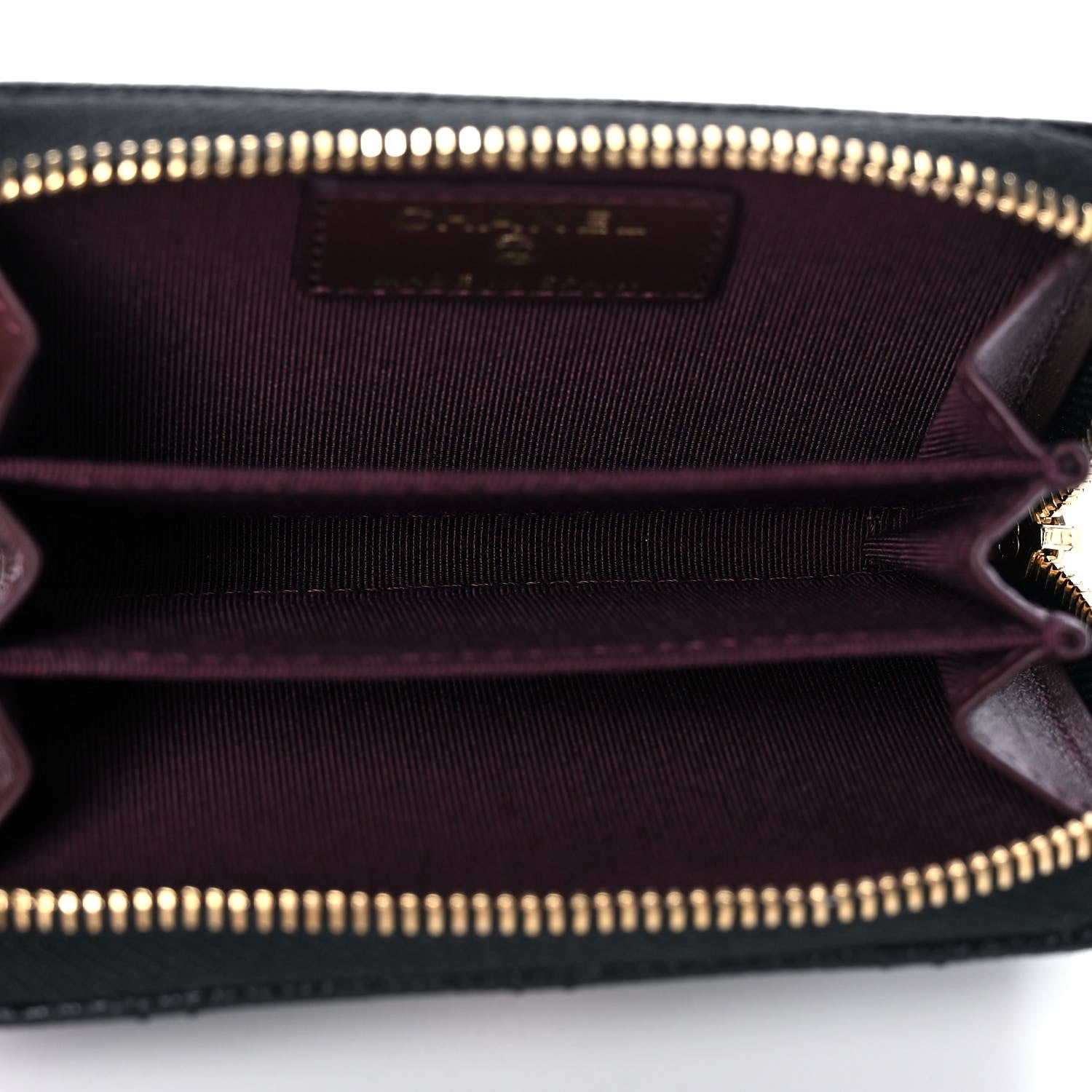 Chanel Caviar Quilted Classic Zipped Coin Purse Black 5 of 11