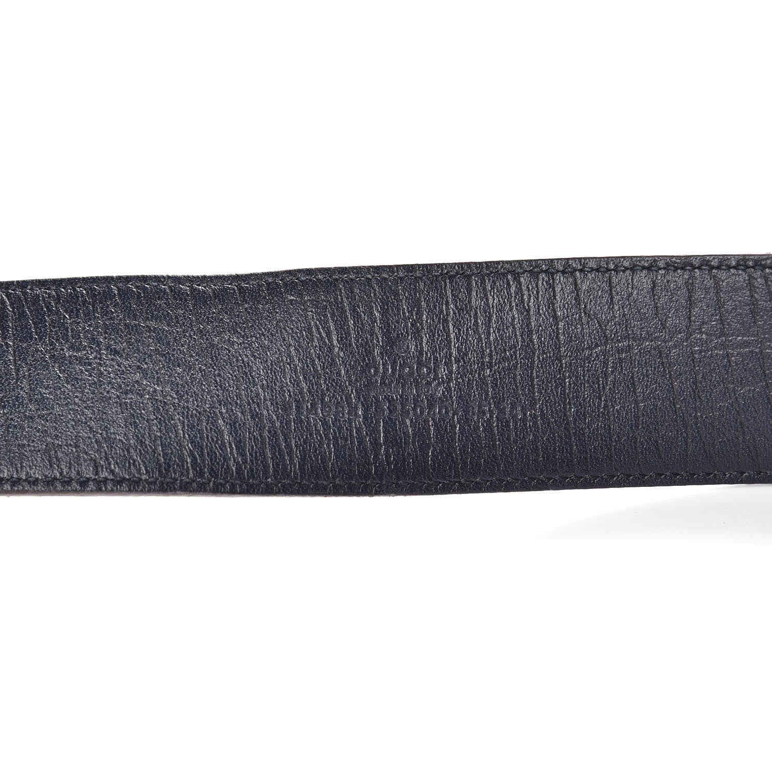 Gucci GG Plus Monogram Interlocking G Belt 85 34 Navy 4 of 8