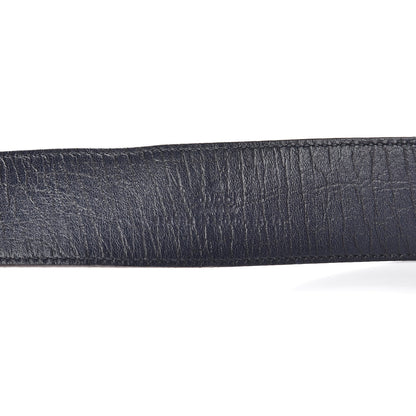 Gucci GG Plus Monogram Interlocking G Belt 85 34 Navy 4 of 8