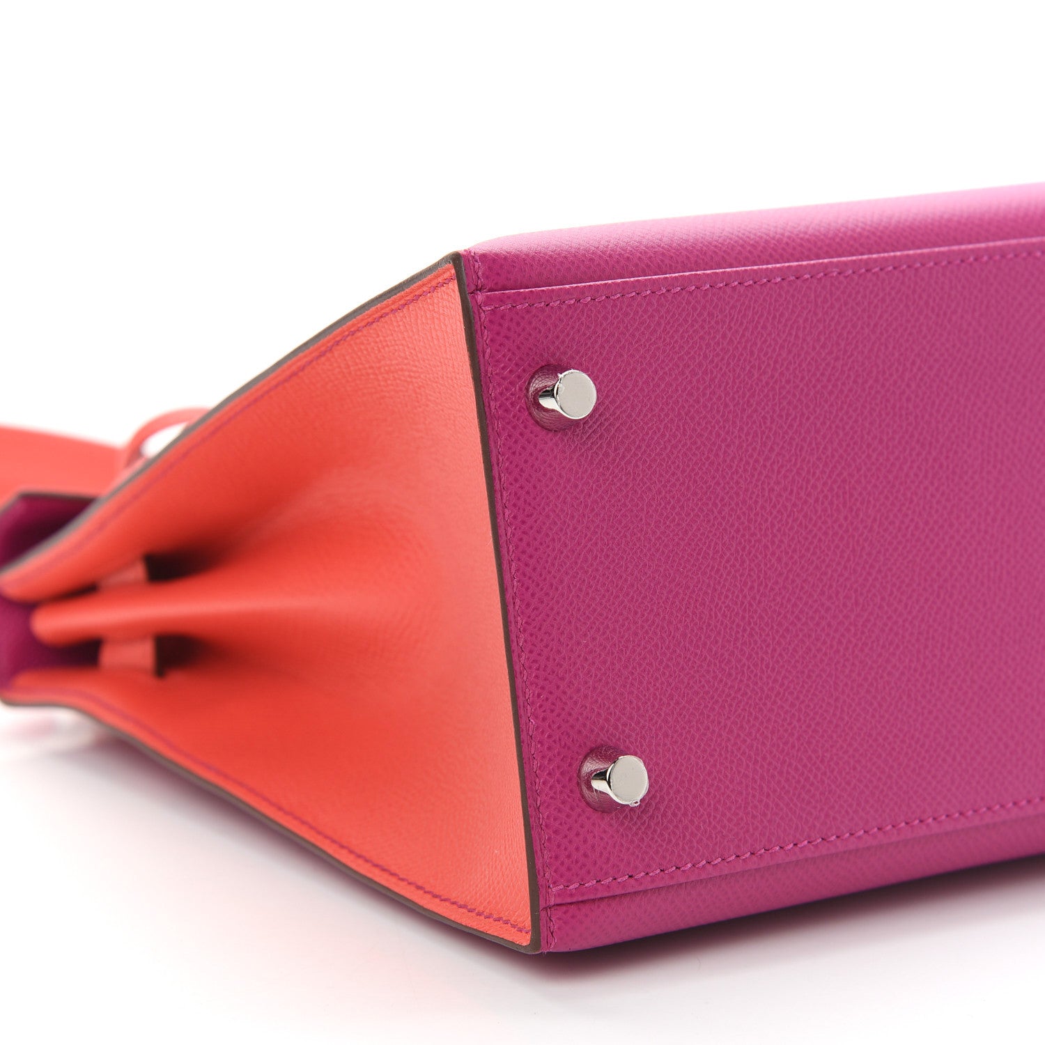 Hermes Epsom Horseshoe Kelly Sellier 28 Rose Pourpre Rose Jaipur 8 of 11