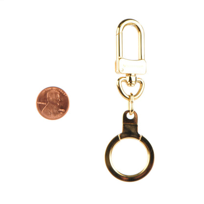 Louis Vuitton Pochette Extender Key Ring Gold 2 of 4
