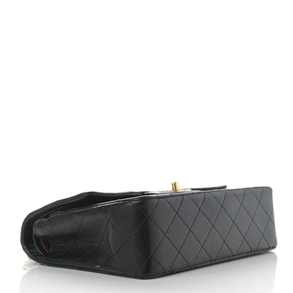Chanel Lambskin Quilted Small Double Flap Black 4 of 17