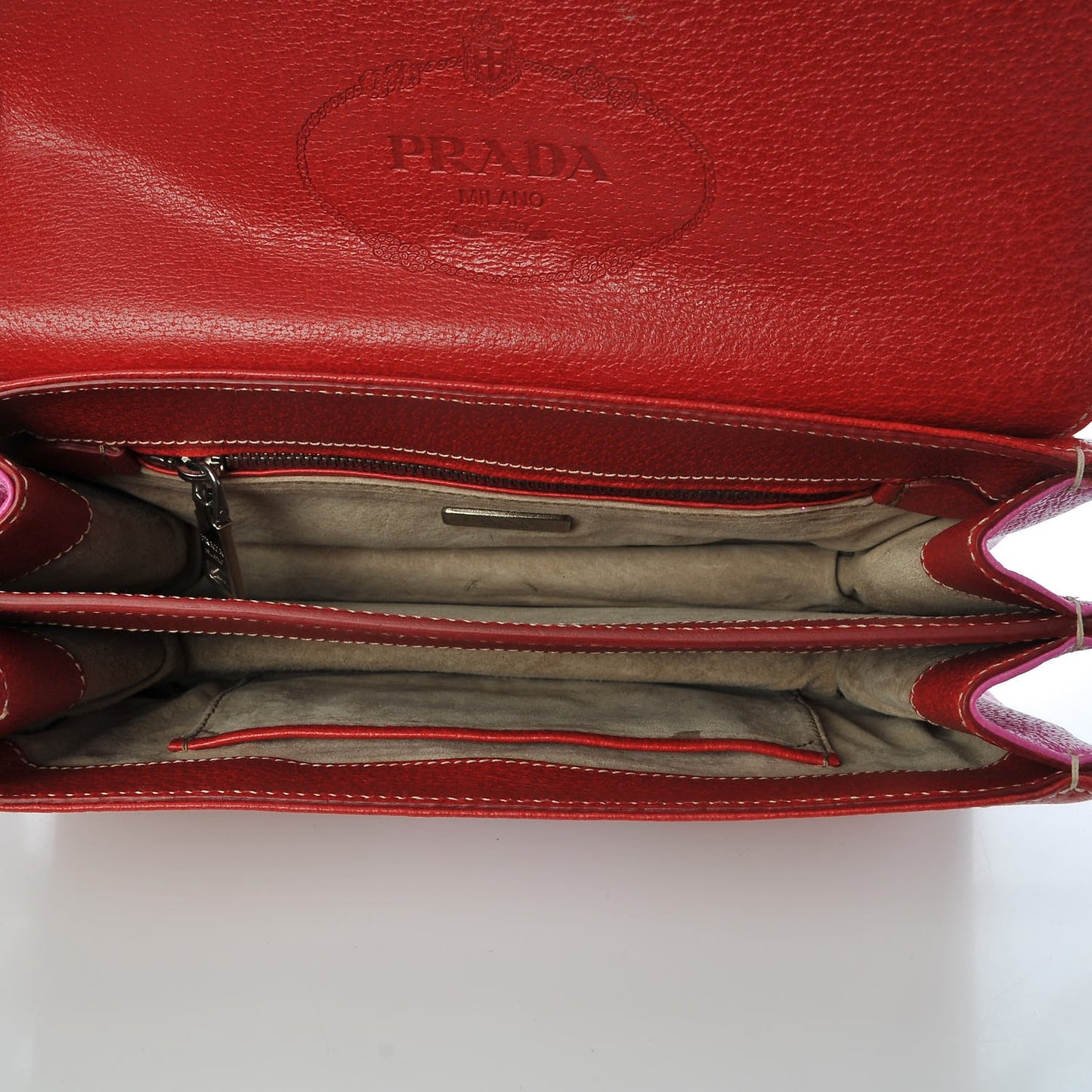 Cinghiale Color Crossbody Bag Fuxia Fuoco