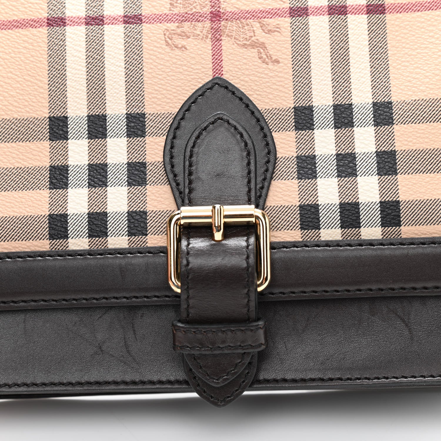 Burberry Haymarket Check Paisley Crossbody Brown 12 of 12