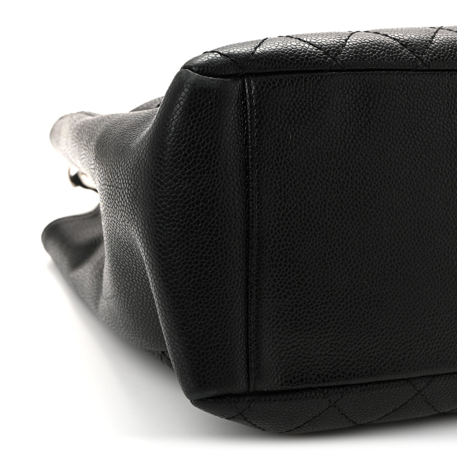Chanel Caviar Quilted Grand Shopping Tote GST Black 9 of 11