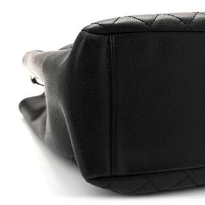 Chanel Caviar Quilted Grand Shopping Tote GST Black 9 of 11