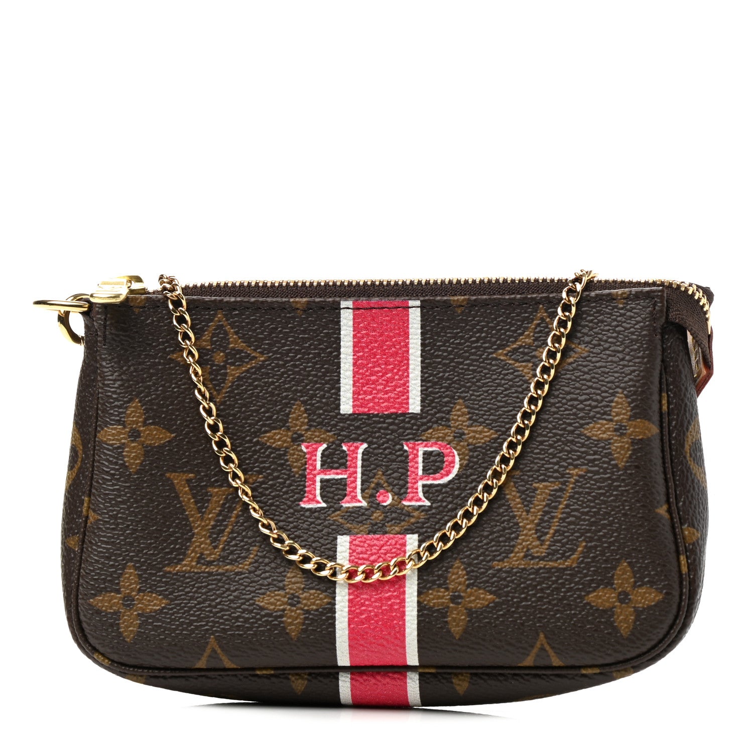 Louis Vuitton Monogram My LV Heritage Mini Pochette Accessories White Rouge 1 of 7