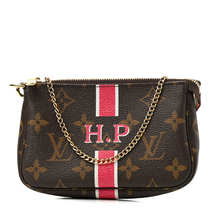 Louis Vuitton Monogram My LV Heritage Mini Pochette Accessories White Rouge 1 of 7