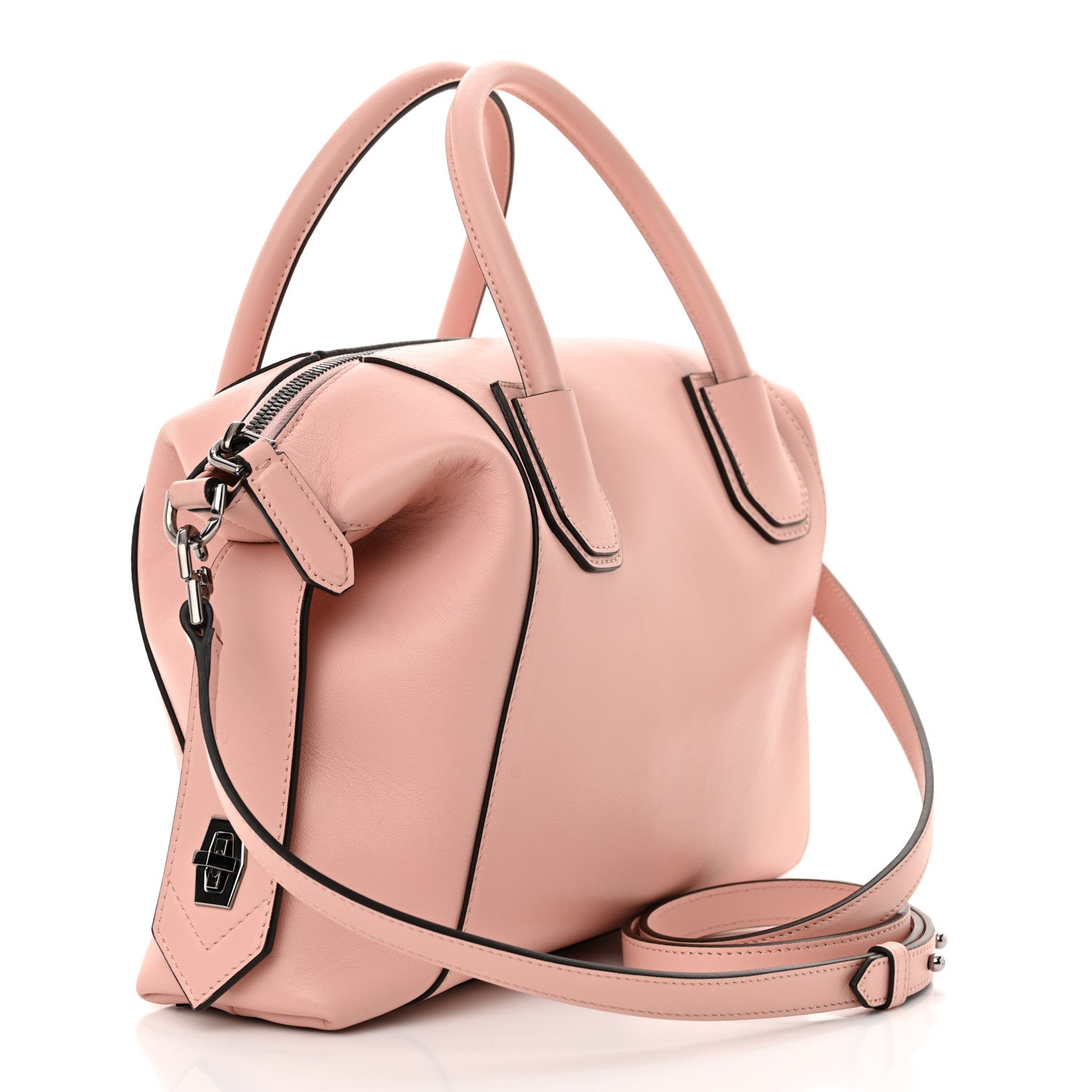 Givenchy Smooth Calfskin Small Soft Antigona Pale Pink 3 of 12