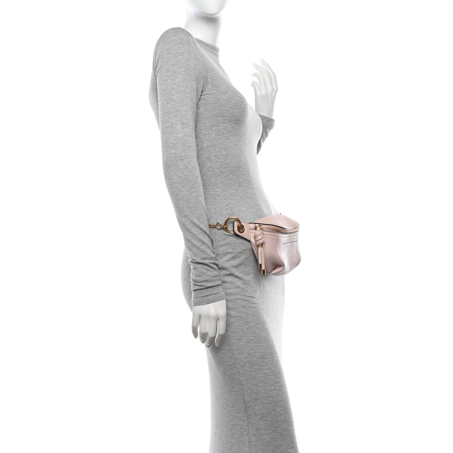 Givenchy Calfskin Whip Belt Bag Pale Pink 2 of 10