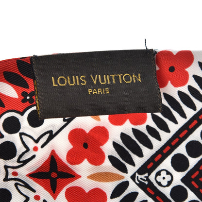 Louis Vuitton Silk Amstramgram Bandeau Coquelicot 4 of 5