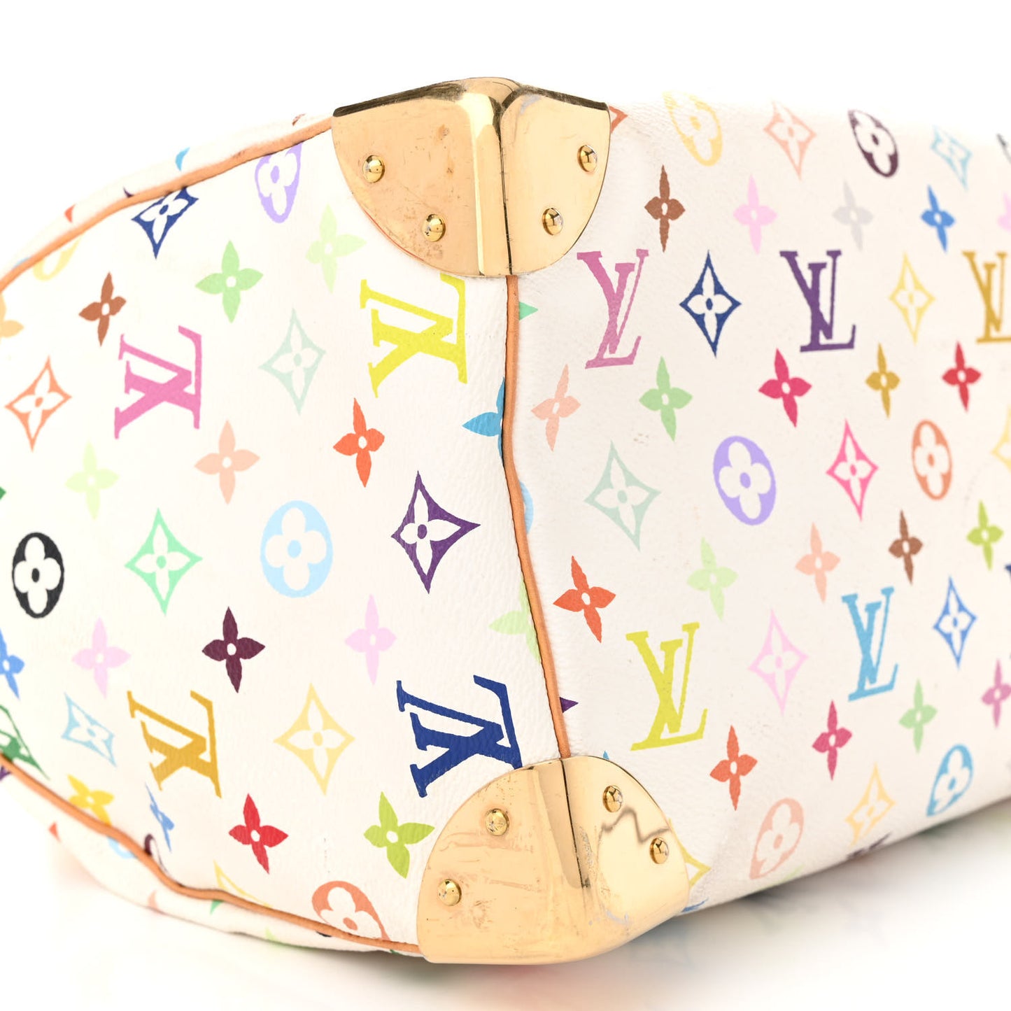 Monogram Multicolor Speedy 30 White
