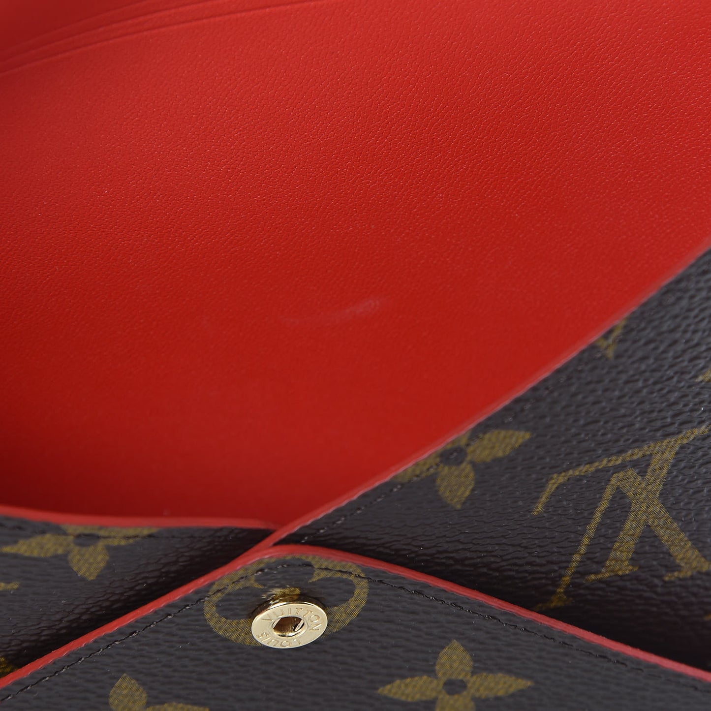 Monogram Medium Kirigami Pochette Insert Coquelicot
