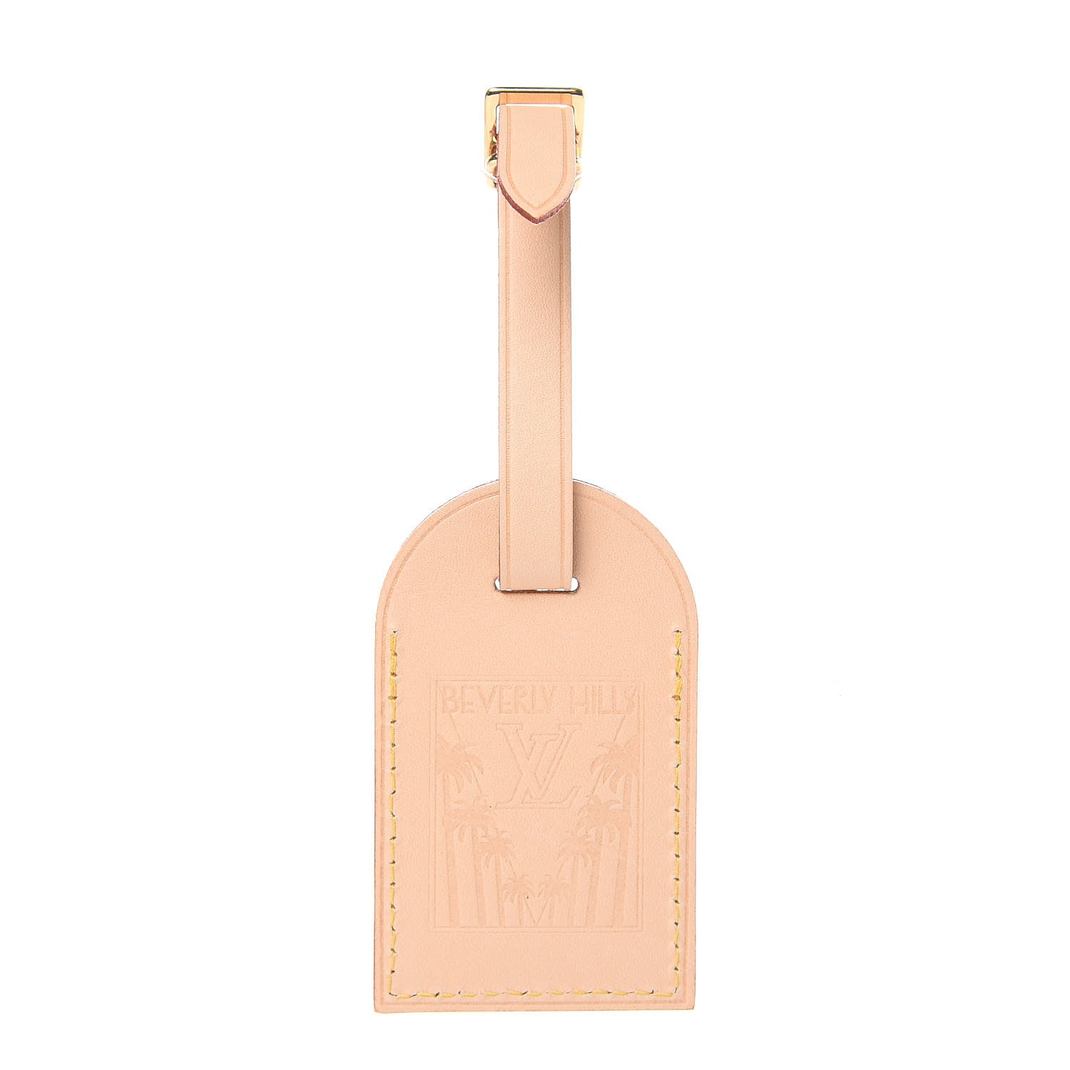 Louis Vuitton Vachetta Beverly Hills Luggage Tag 1 of 7