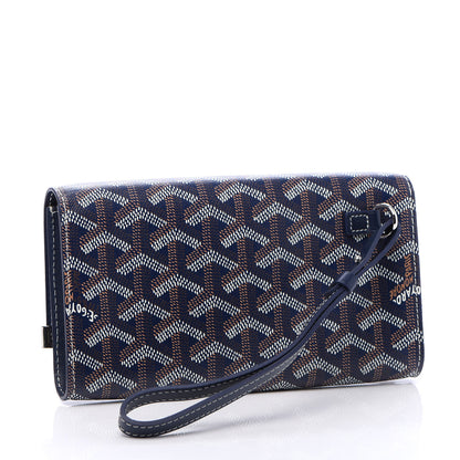 Goyard Goyardine Monte Carlo Mini Phone Case Navy 3 of 9