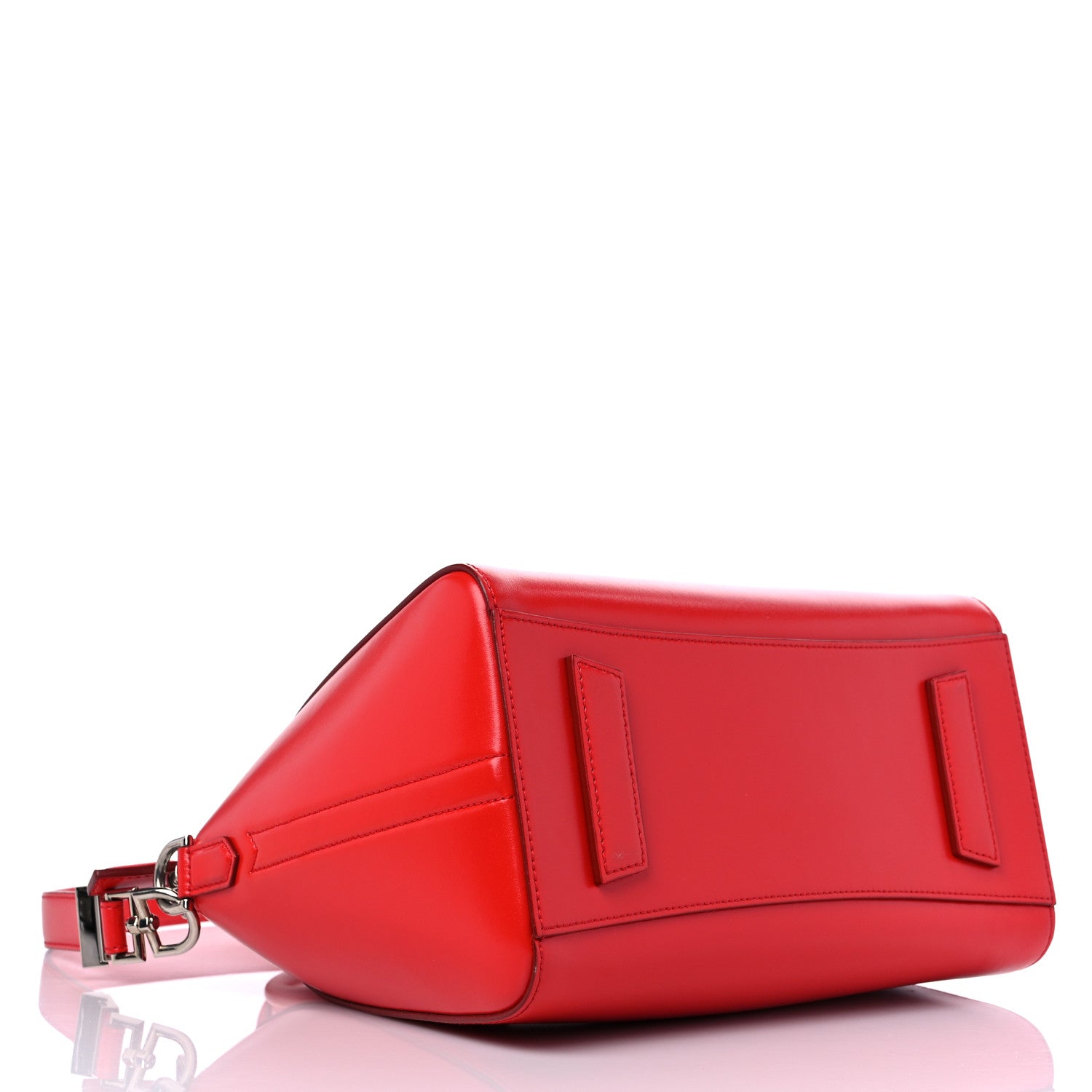 Givenchy Shiny Lord Calfskin Small Antigona Medium Red 4 of 9