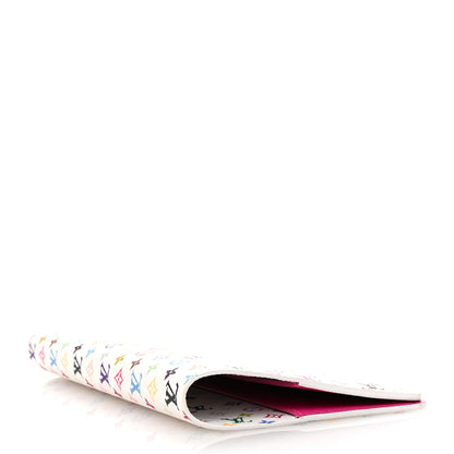 Louis Vuitton LV X TM Monogram Multicolor Emily Notebook Cover MM White 4 of 7