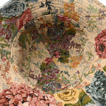 Louis Vuitton Monogram Tapestry Reversible Bucket Hat 58 Blue Multicolor 12 of 14