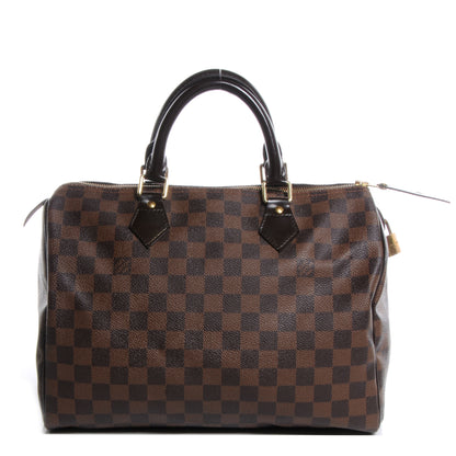 Louis Vuitton Damier Ebene Speedy 30 1 of 8