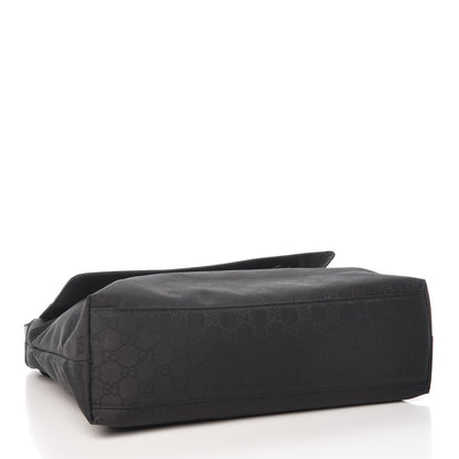 Gucci Nylon Monogram Messenger Bag Black 4 of 13