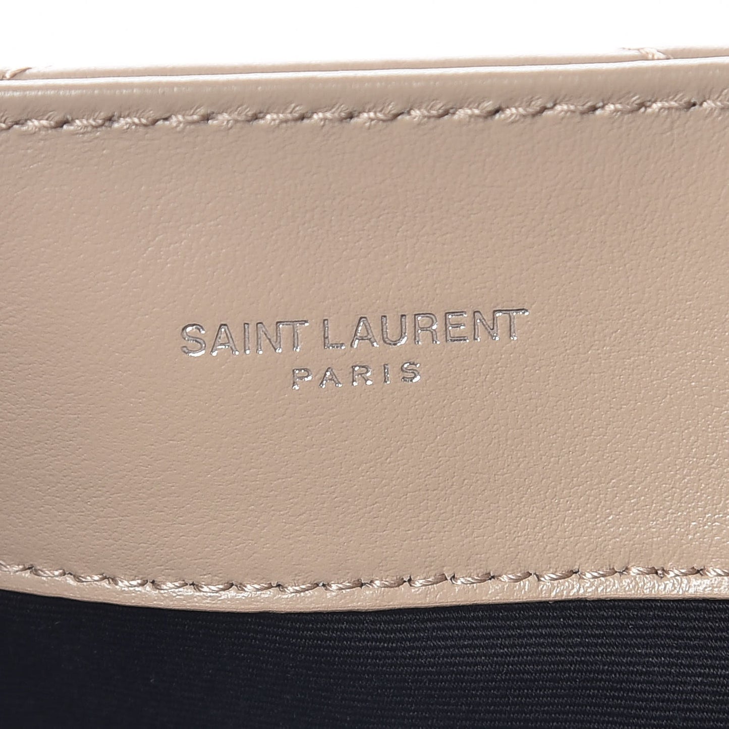 Calfskin Y Quilted Monogram Medium Loulou Chain Satchel Dark Beige